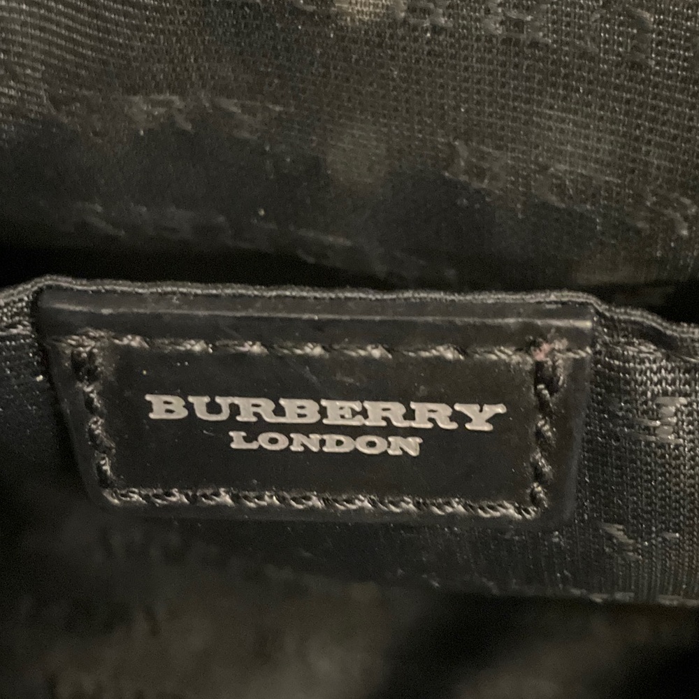 Burberry Tan and Black Checkered Backpack - Picture 3 of 7